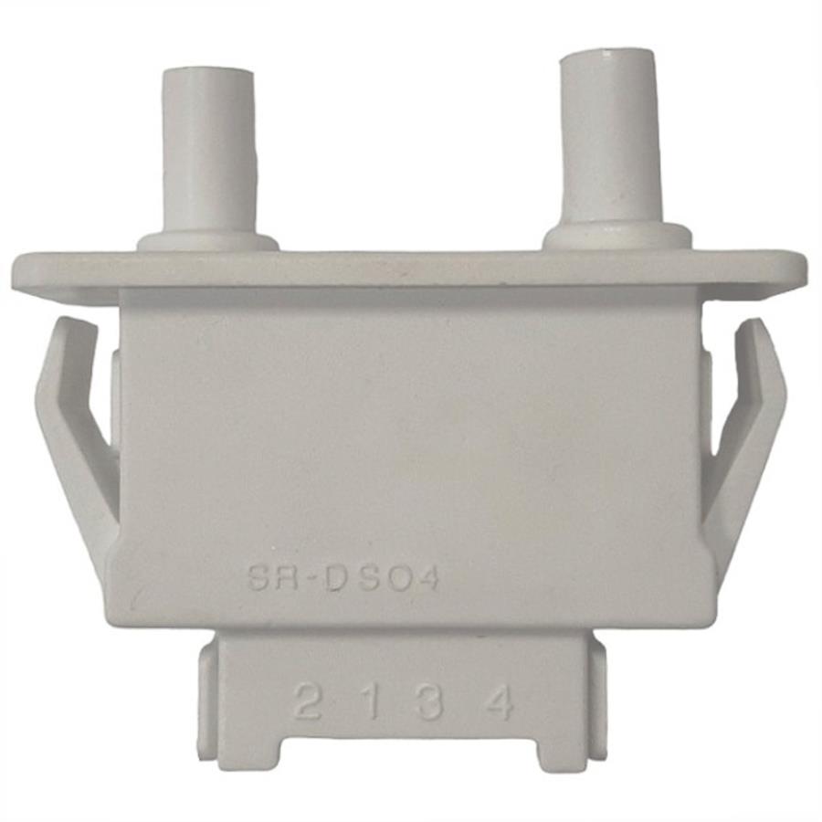 картинка Выключатель света 306(4) (SR-DSO4) 2-х кнопочный, 4 контакта 250V, 0.7A для холодильника Samsung от магазина Интерком-НН