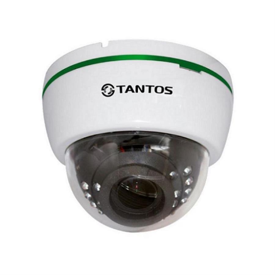 картинка Tantos TSi-De25VPA (2.8-12) IP видеокамера купольная 2МП с ИК подсветкой  от магазина Интерком-НН