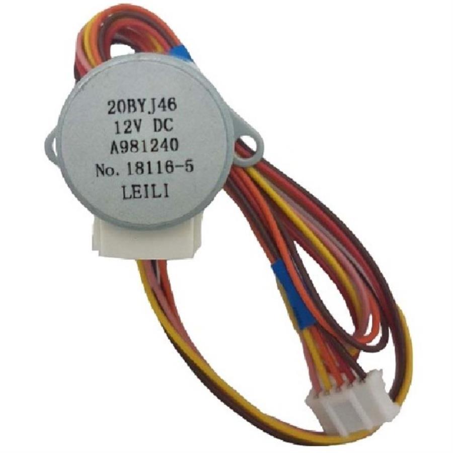 картинка Panasonic CWA981240 (CWA981238) Электродвигатель привода жалюзи внутреннего блока кондиционера от магазина Интерком-НН