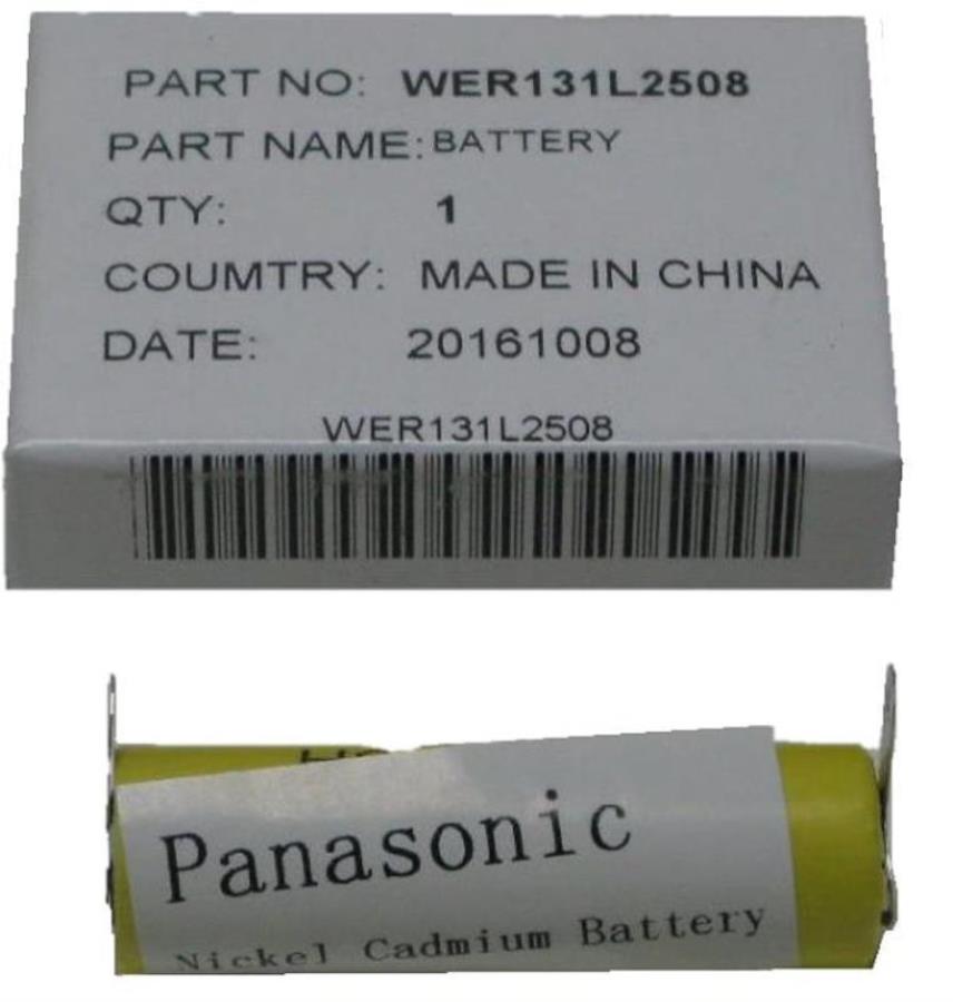 картинка Panasonic WER131L2508 аккумулятор для триммера ER-131 от магазина Интерком-НН