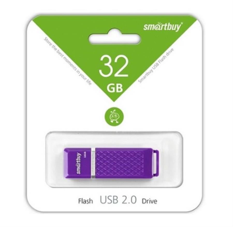 картинка Память USB 32Gb Smart Buy Quartz фиолетовый 2.0 (SB32GBQZ-V) от магазина Интерком-НН