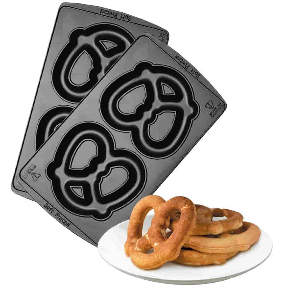 картинка Redmond RAMB-10 панель "крендель большой" 2шт (форма для выпечки брецелей) для мультипекаря 6 серии от магазина Интерком-НН