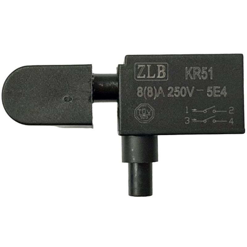 картинка Выключатель KR51 (202) с фиксатором 8A, 250V для электроинструмента  от магазина Интерком-НН