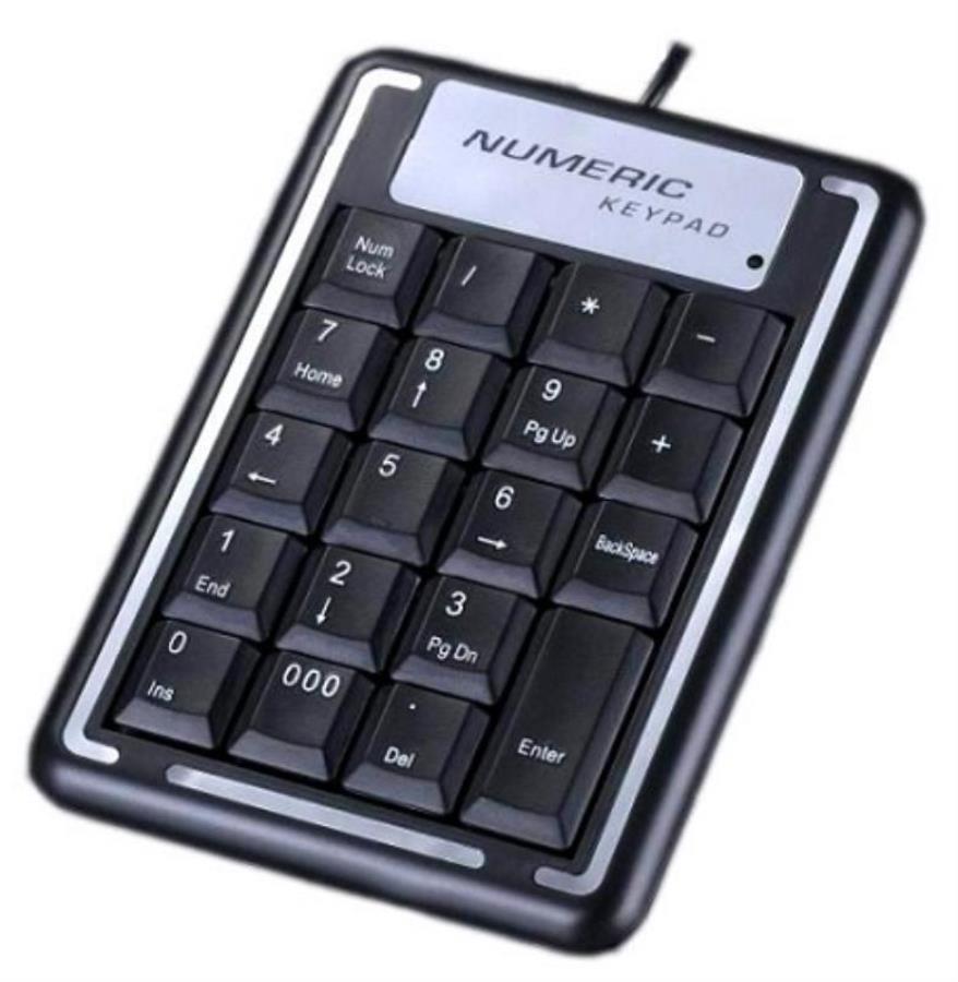 картинка Numeric Клавиатура-мини USB (черная) от магазина Интерком-НН