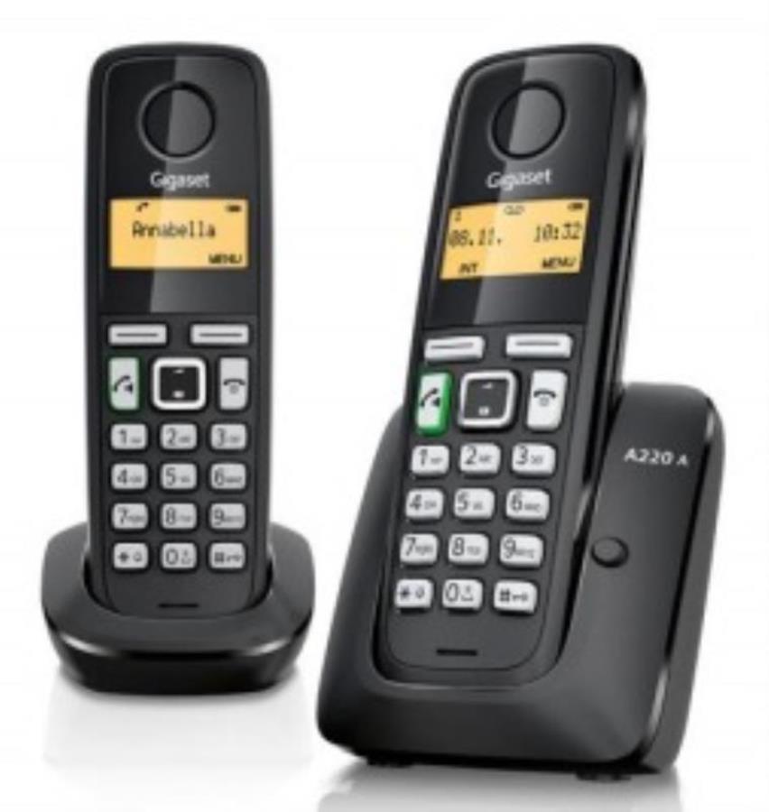 картинка Р/Телефон Dect Gigaset C530A RUS черный автооветчик АОН от магазина Интерком-НН