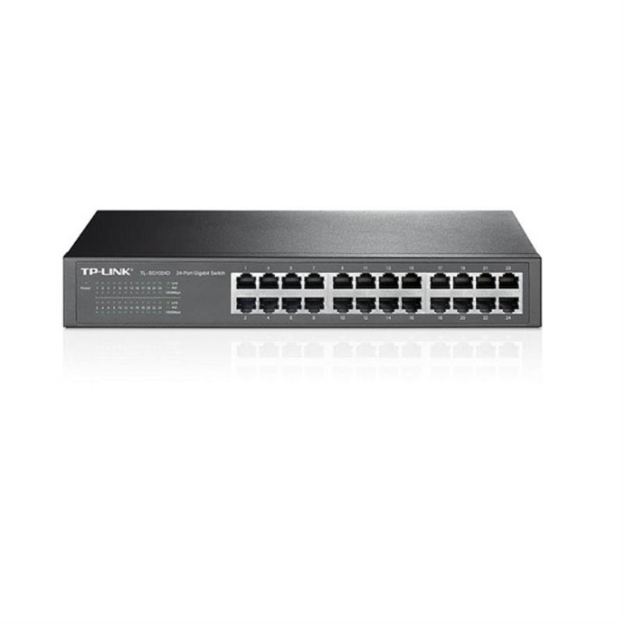 картинка TP-Link TL-SG1024D коммутатор с 24 портами 10/100/1000Base-T от магазина Интерком-НН