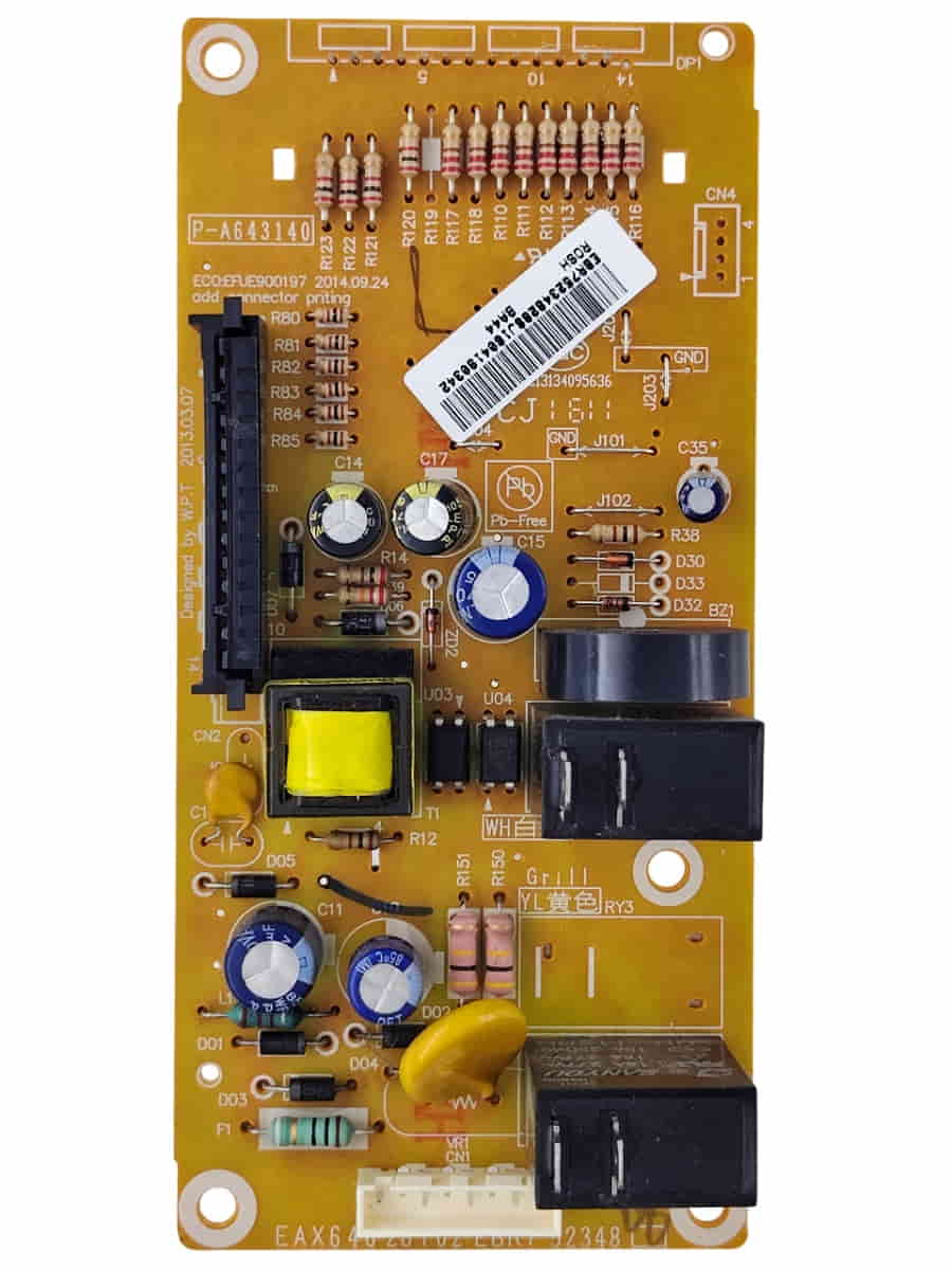 картинка LG EBR75234828 БУ (USED) Плата управления для микроволновой печи MS2044V от магазина Интерком-НН