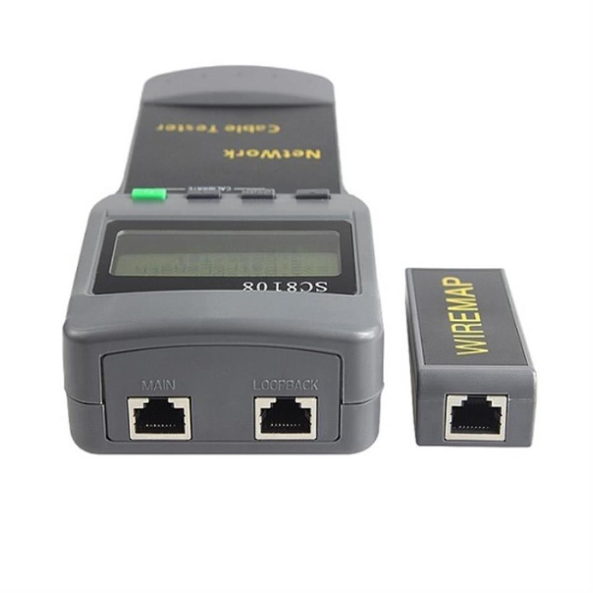 картинка Кабельный LAN тестер SC8108 с измерением длины от магазина Интерком-НН