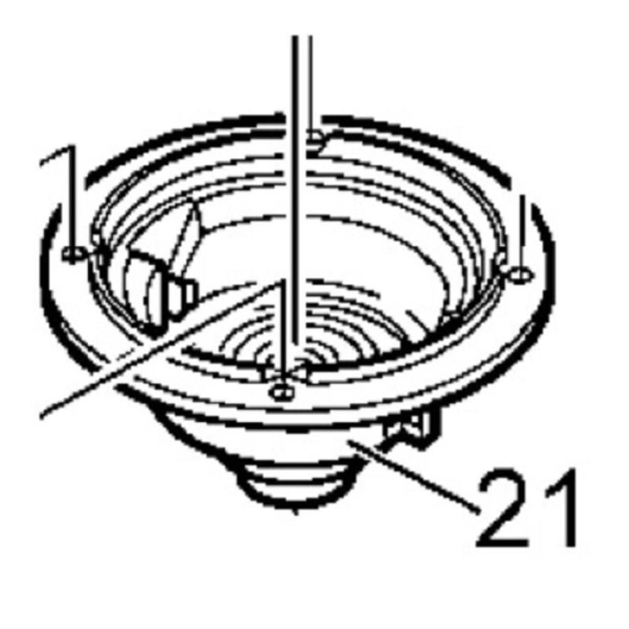 картинка Panasonic ADE98E165 корпус вала привода для хлебопечи SD-25xx, SD-YR, SD-ZB, SD-ZX без вала от магазина Интерком-НН