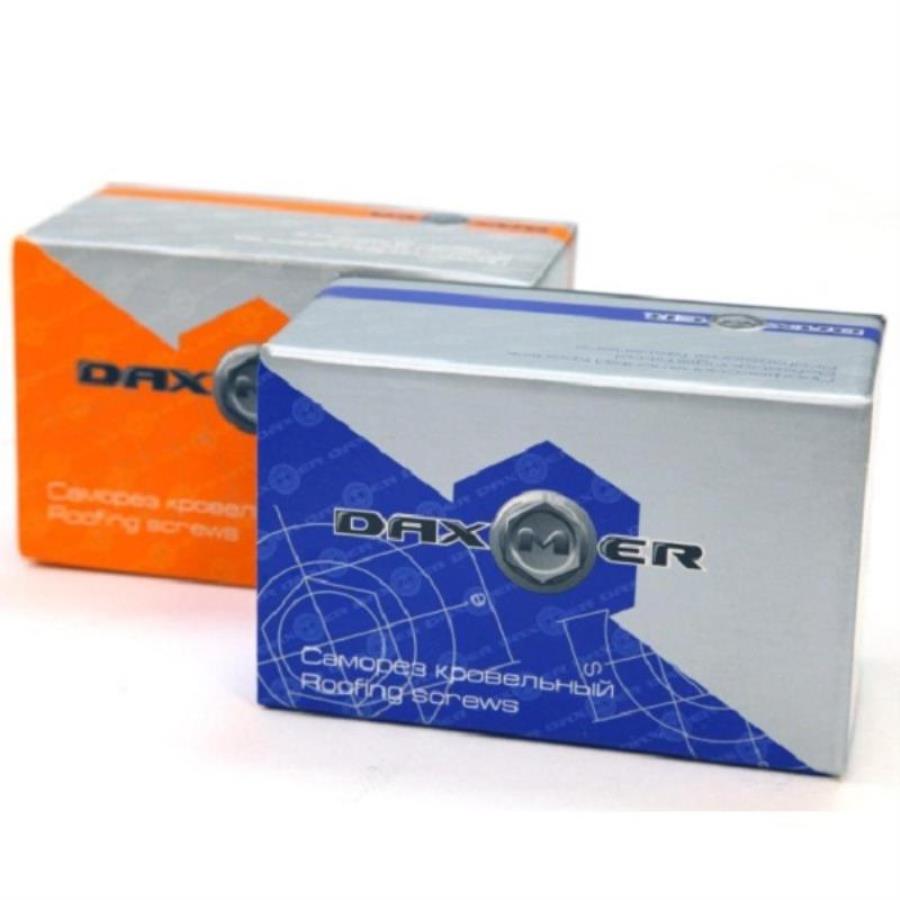 картинка Саморезы кровельные DAXMER 4,8x29 RAL8004 наконечник сверло (уп. 250 шт) от магазина Интерком-НН