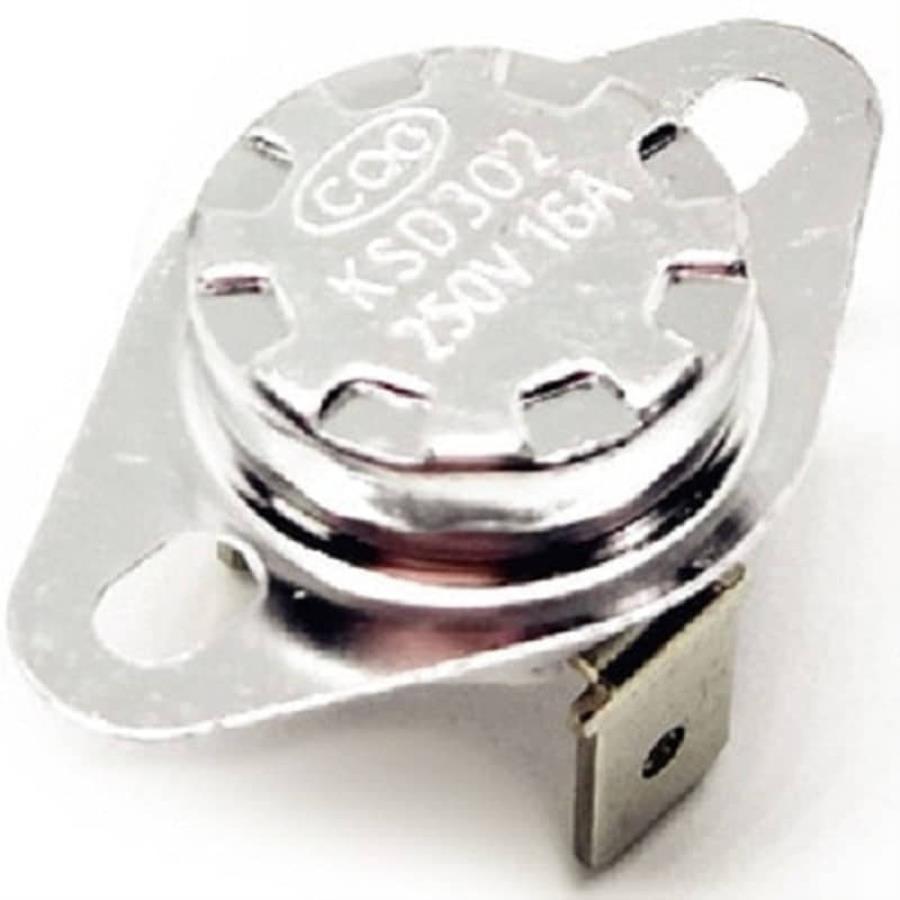 картинка KSD302-16A-90NC термостат керамический с фланцем 90°C нормально замкнутый 250V 16A от магазина Интерком-НН