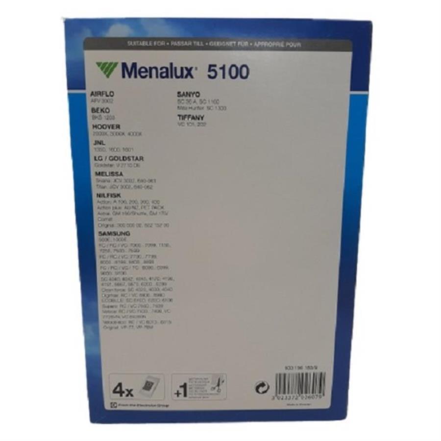 картинка Menalux 9001961839 мешок-пылесборник (4шт + 1 фильтр мотора) 5100 для пылесоса Samsung от магазина Интерком-НН
