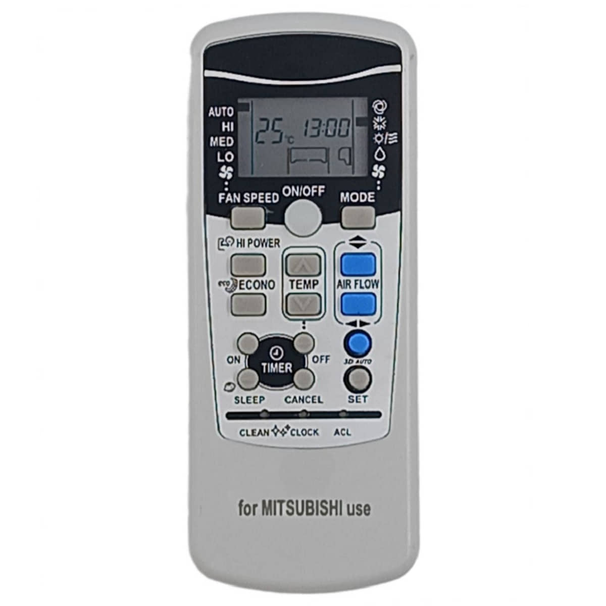 картинка Пульт KT-MI02 универсальный для кондиционера Mitsubishi от магазина Интерком-НН