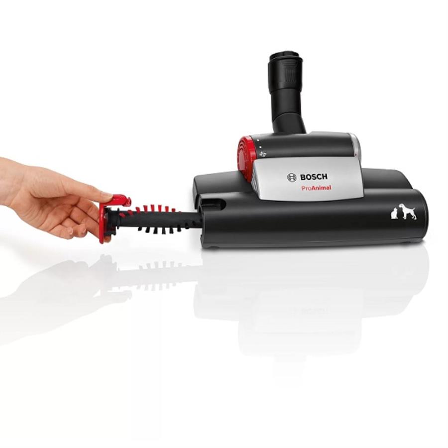 картинка Bosch 00575625 Турбощётка для пылесоса BOSCH ProAnimal, черная/красная/серебристая от магазина Интерком-НН