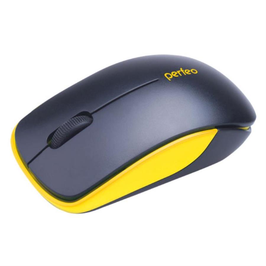 картинка Perfeo PF-763-WOP-B/Y Мышь беспроводная ASSORTY PF_4612 (черно-желтая)  от магазина Интерком-НН
