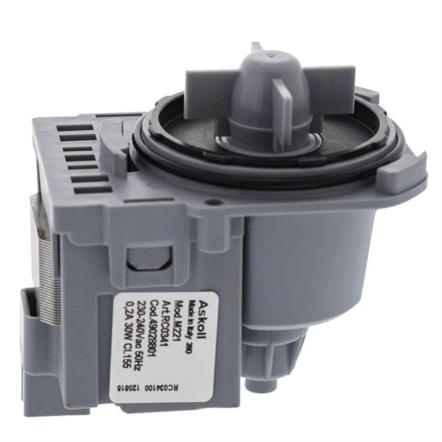 картинка Askoll 49028801 (RS0650) сливной насос (помпа) M221 30Вт 0,2 А для стиральной машины Indesit от магазина Интерком-НН