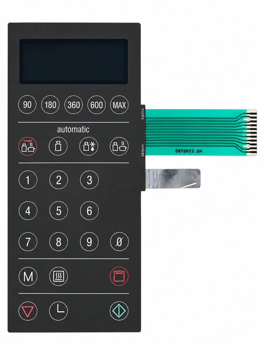 картинка Bosch 587GH 5870GS_GH Сенсорная панель, мембраный микроволновой печи HMT880G от магазина Интерком-НН