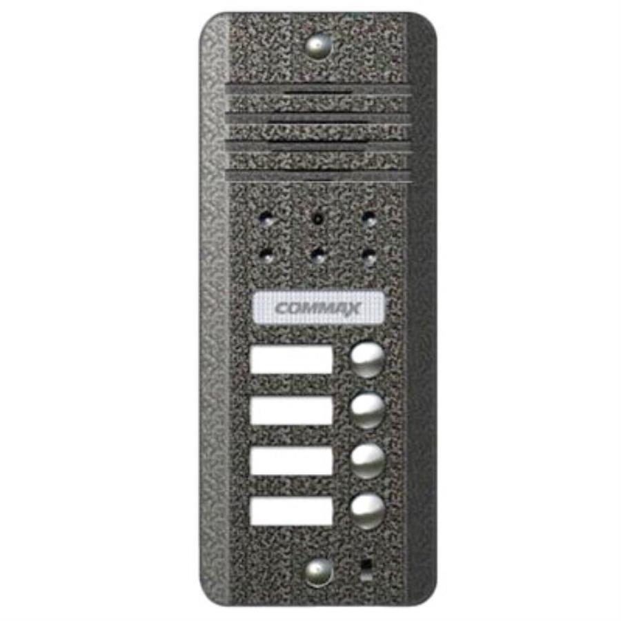 картинка Commax DRC-4DB Вызывная панель черно-белая 4 абонента от магазина Интерком-НН