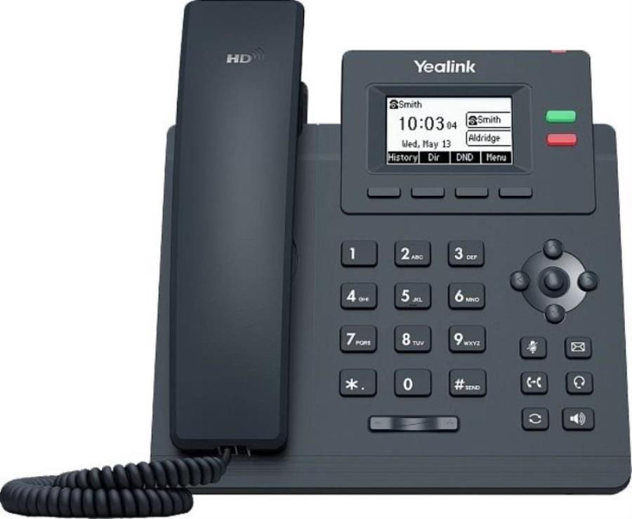 картинка Телефон SIP Yealink SIP-T31P WITHOUT PSU черный от магазина Интерком-НН
