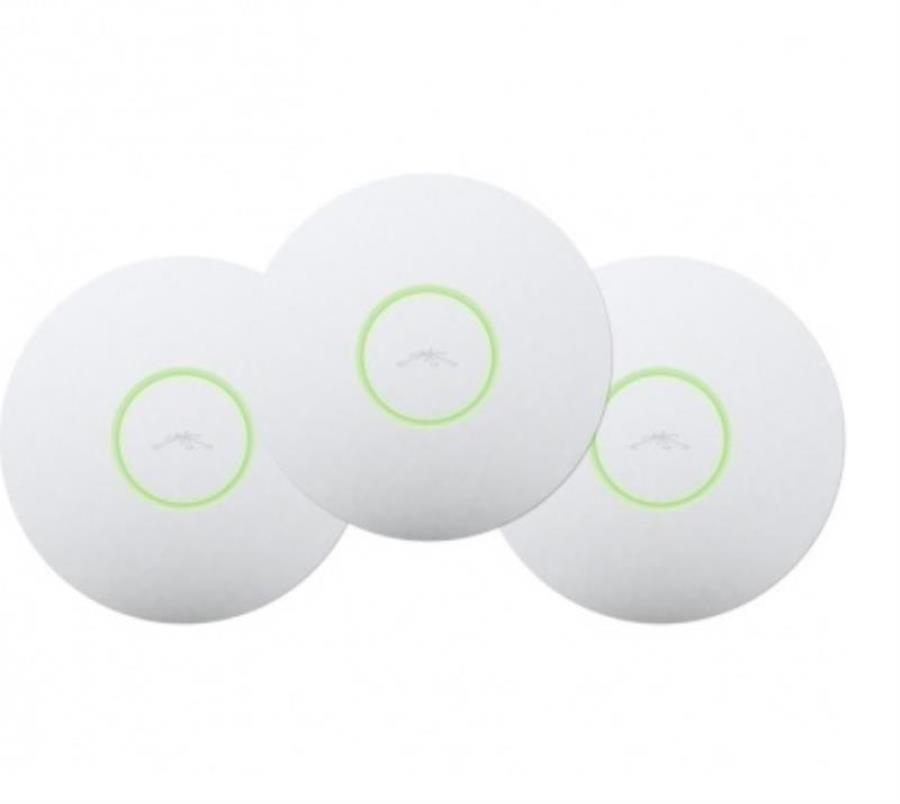 картинка Ubiquiti UniFi Long Range Enterprise Wi-Fi комплект из 3х потолочных активных антенн от магазина Интерком-НН