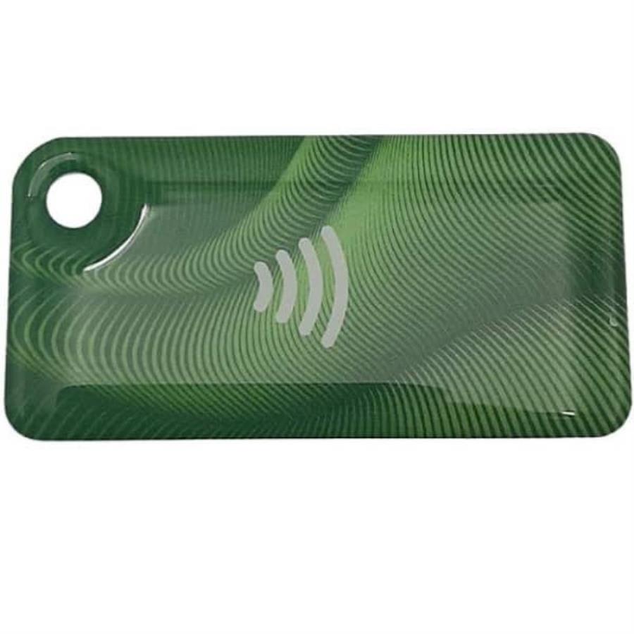 картинка ISBC RFID-брелок формата EM-Marine (125кГц), 25x51x3.8мм (зеленый) от магазина Интерком-НН
