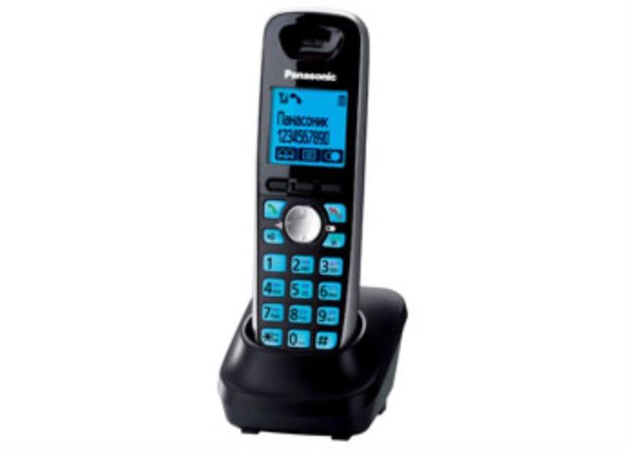 картинка Panasonic KX-TGA651RUB - Дополнительная трубка DECT (радиотелефон) , цвет: черный  от магазина Интерком-НН