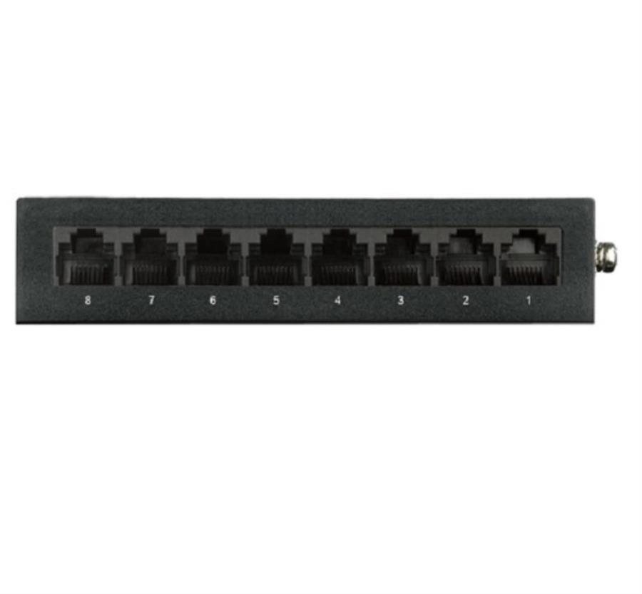 картинка Коммутатор DGS-1008D/J2A D-Link с 8 портами 10/100/1000 Base-T и функцией энергосбережения  от магазина Интерком-НН