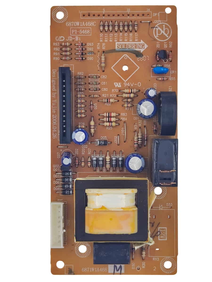 картинка LG 6871W1A468M БУ (USED) Плата управления для микроволновой печи MS-1944JL от магазина Интерком-НН