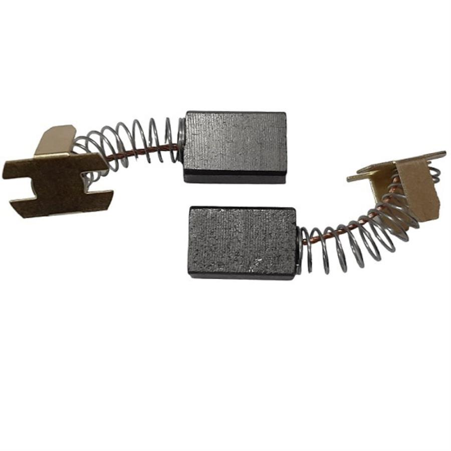 картинка Электроугольные щетки 7х11х17 (586) пружина, пятак-уши для электроинструмента Интерскол от магазина Интерком-НН