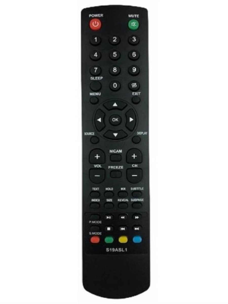 картинка Huayu S19ASL1 (19186) пульт дистанционного управления (ПДУ) для телевизора DNS S19ASL1 от магазина Интерком-НН