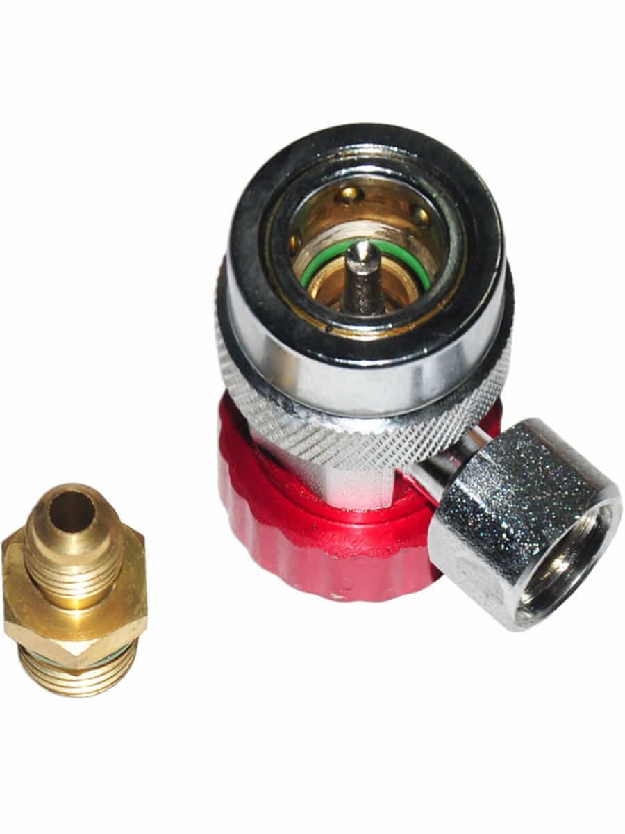 картинка DSZH QC-19H муфта быстросъемная высого давления с переходником для заправки автокондиционера от магазина Интерком-НН