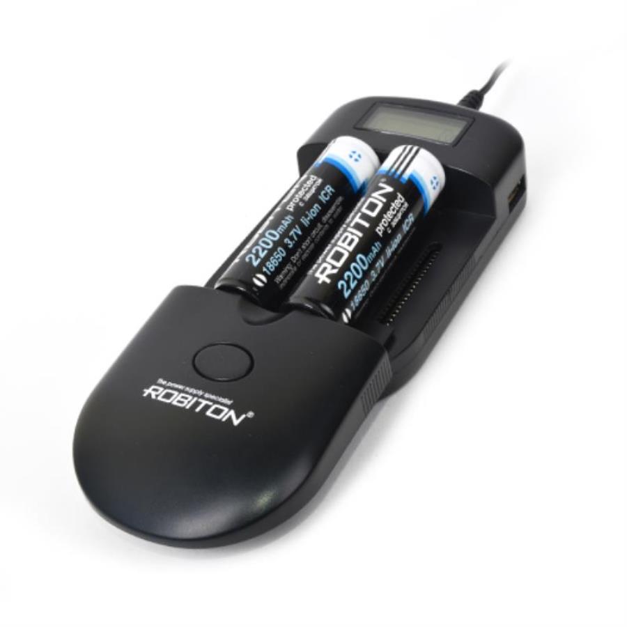 картинка Robiton SmartCharger Pro зарядное устройство для аккумуляторов Li-ion/Li-pol, NiMH/NiCd от магазина Интерком-НН