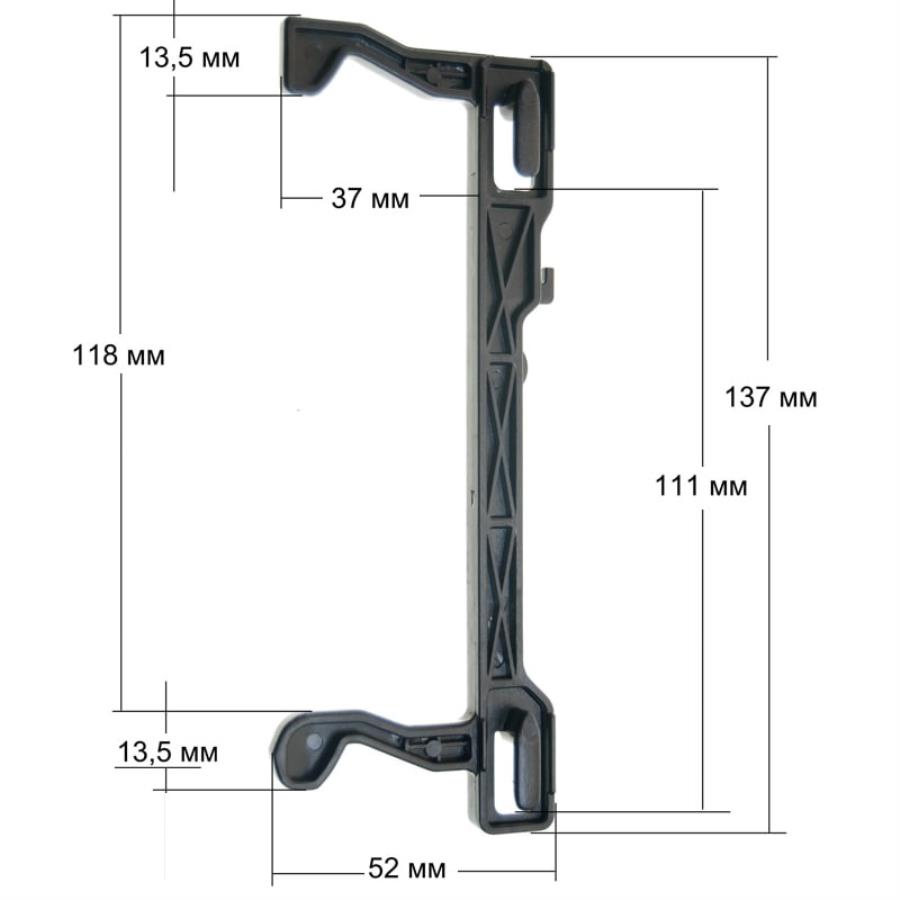 картинка Samsung DE64-00211А замок (защелка, крючок) двери микроволновой печи  от магазина Интерком-НН