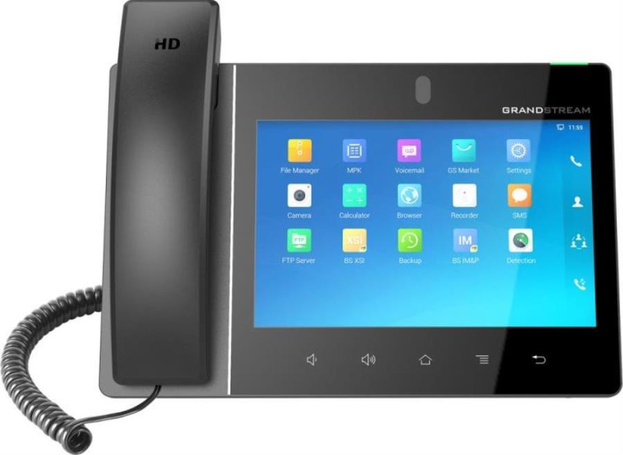 картинка Видеотелефон IP Grandstream GXV-3380 серый от магазина Интерком-НН
