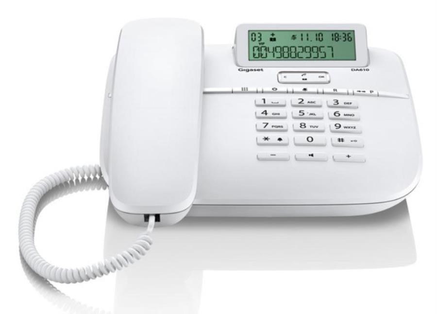 картинка Телефон проводной Gigaset DA610 RUS белый от магазина Интерком-НН