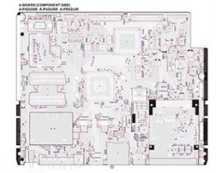 картинка Panasonic A-PR42U20 Плата  A BOARD для телевизора TX-PR42U20 от магазина Интерком-НН