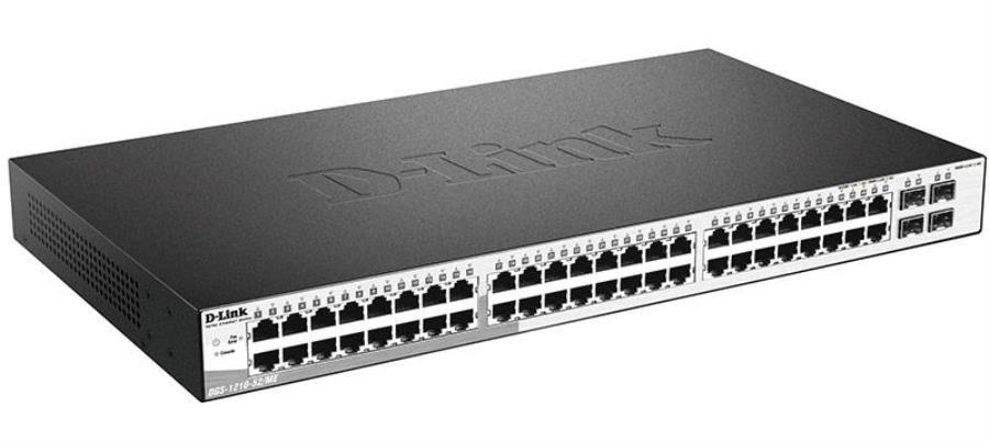 картинка D-Link DGS-1210-52/ME/A1A Коммутатор с 48 портами 10/100/1000 BASE-T от магазина Интерком-НН