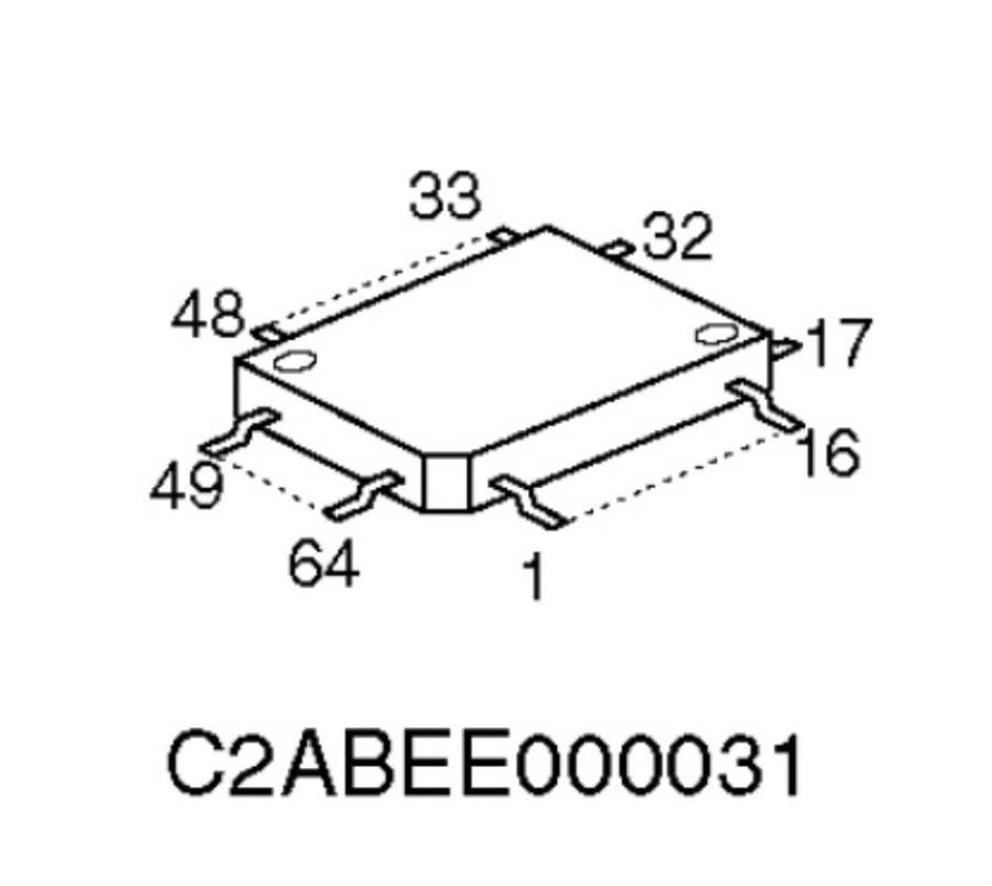 картинка Panasonic C2ABEE000031 Микроконтроллер для системного телефона KX-T7735RU от магазина Интерком-НН