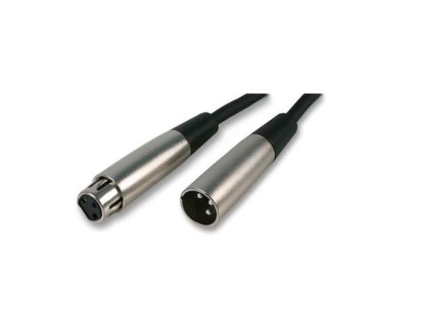 картинка Roxton MC-003XX/1M Шнур XLR3F-XLR3M, длина 1 м от магазина Интерком-НН