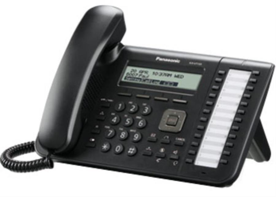 картинка Panasonic KX-UT136RU-B Проводной SIP телефон от магазина Интерком-НН