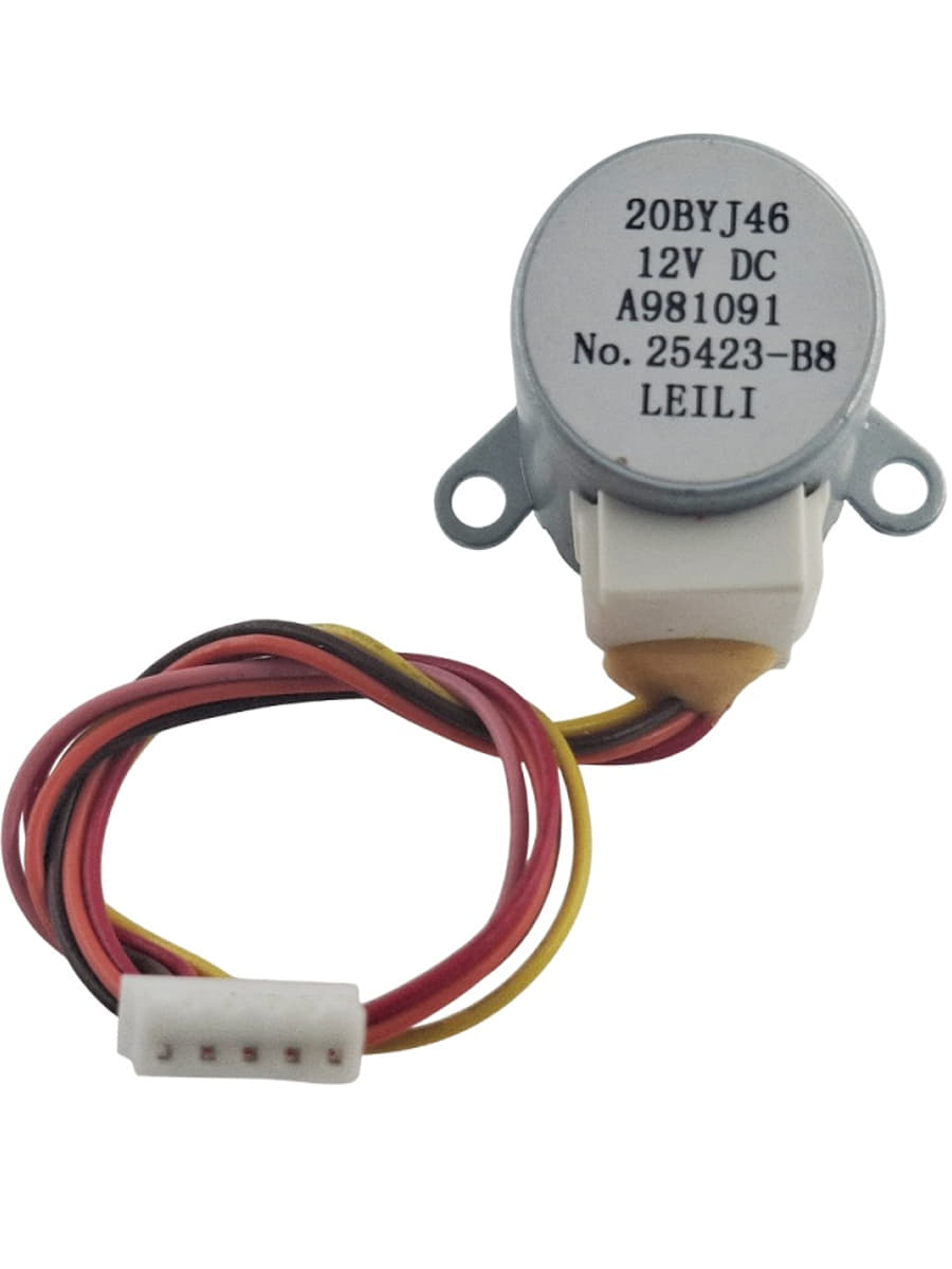 картинка Panasonic CWA981091 (20BYJ46) электродвигатель привода жалюзи DC12V разъем PH2 внутреннего блока  от магазина Интерком-НН