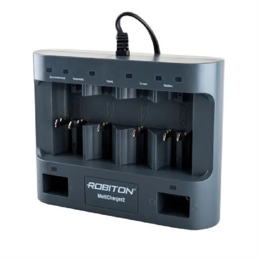 картинка Robiton MultiCharger2 универсальное автоматическое зарядное устройство для аккумуляторов от магазина Интерком-НН