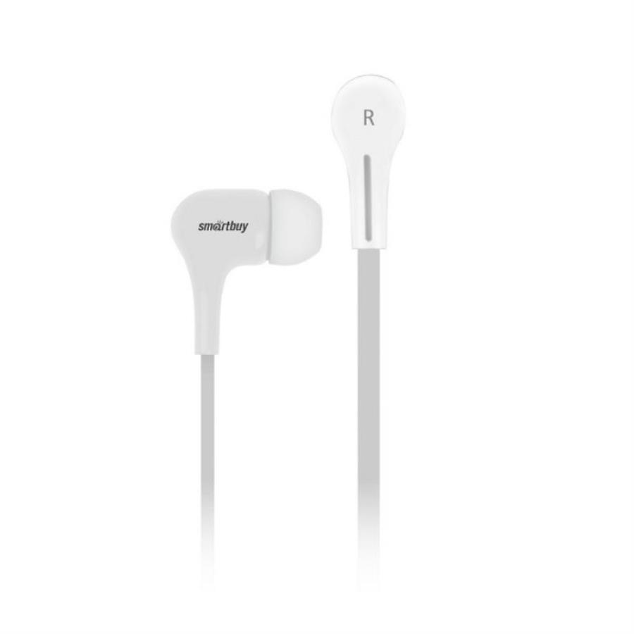 картинка Smartbuy SBE-008 Внутриканальные наушники с защитным кофром на молнии BLAST белые от магазина Интерком-НН