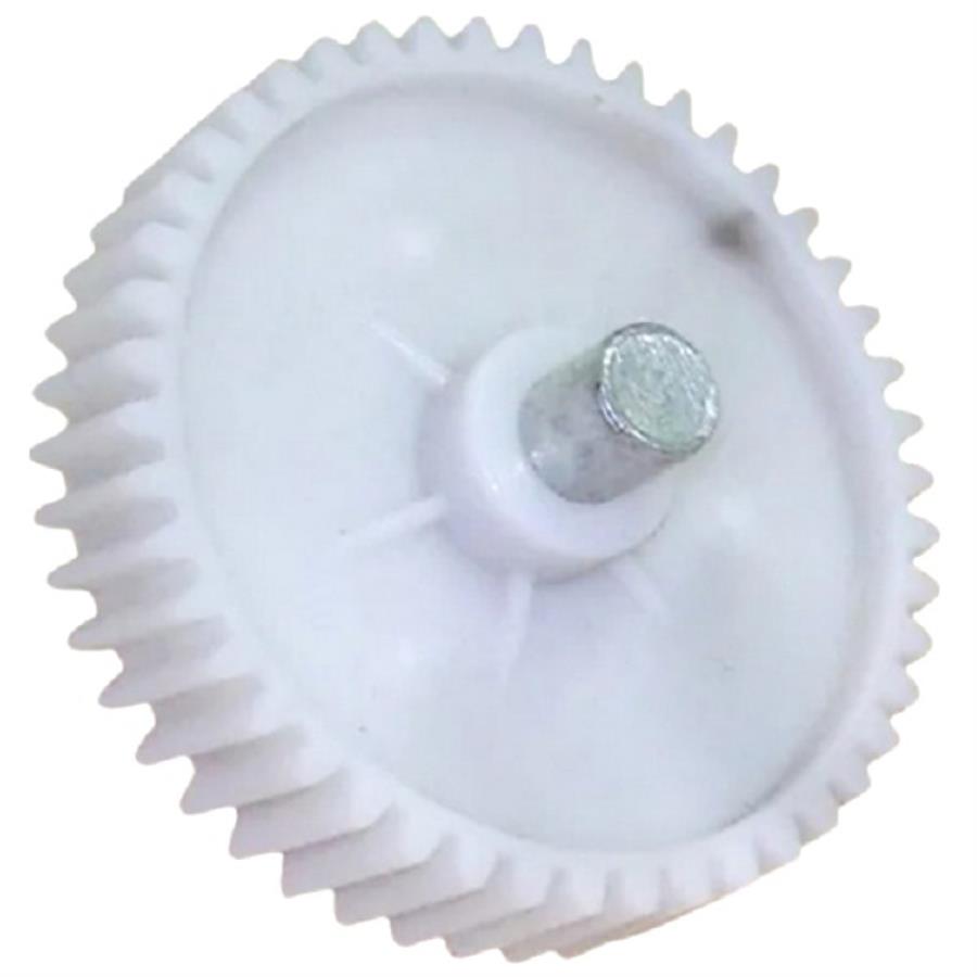 картинка Шестерня большая с валом D=80мм, H=72/18мм, 46 косых зубьев для мясорубки Rolsen от магазина Интерком-НН