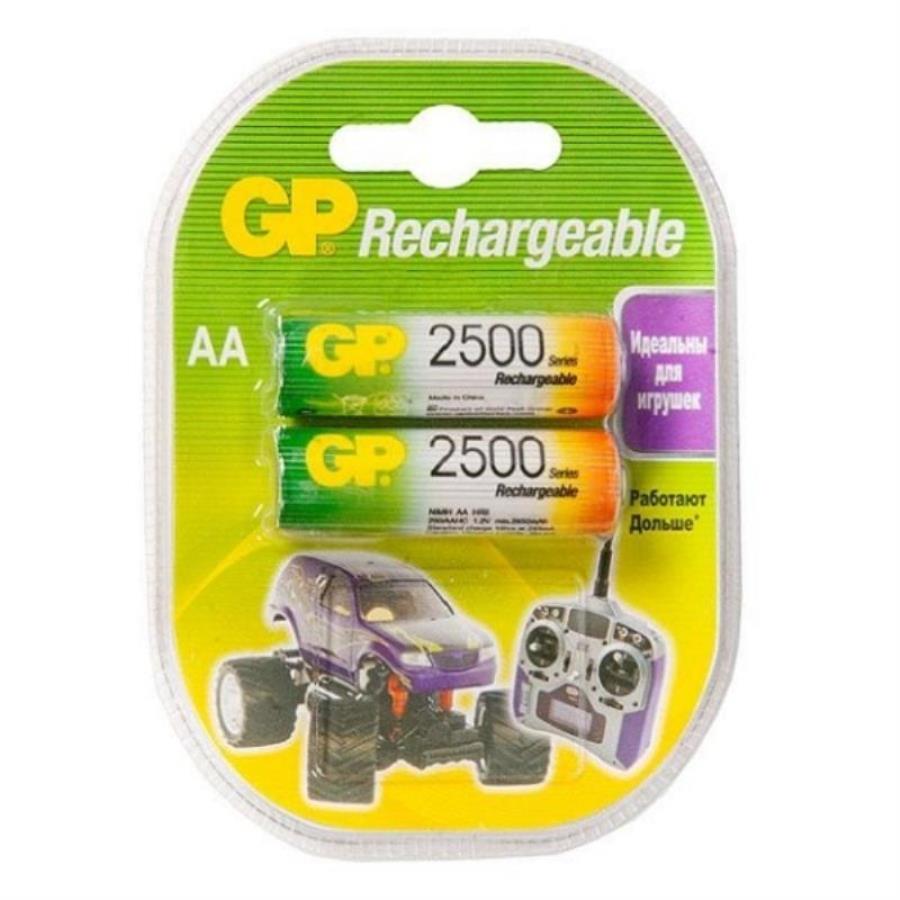 картинка Упаковка аккумуляторов 2шт GP 250AAHC-2CR2 2500mAh  от магазина Интерком-НН
