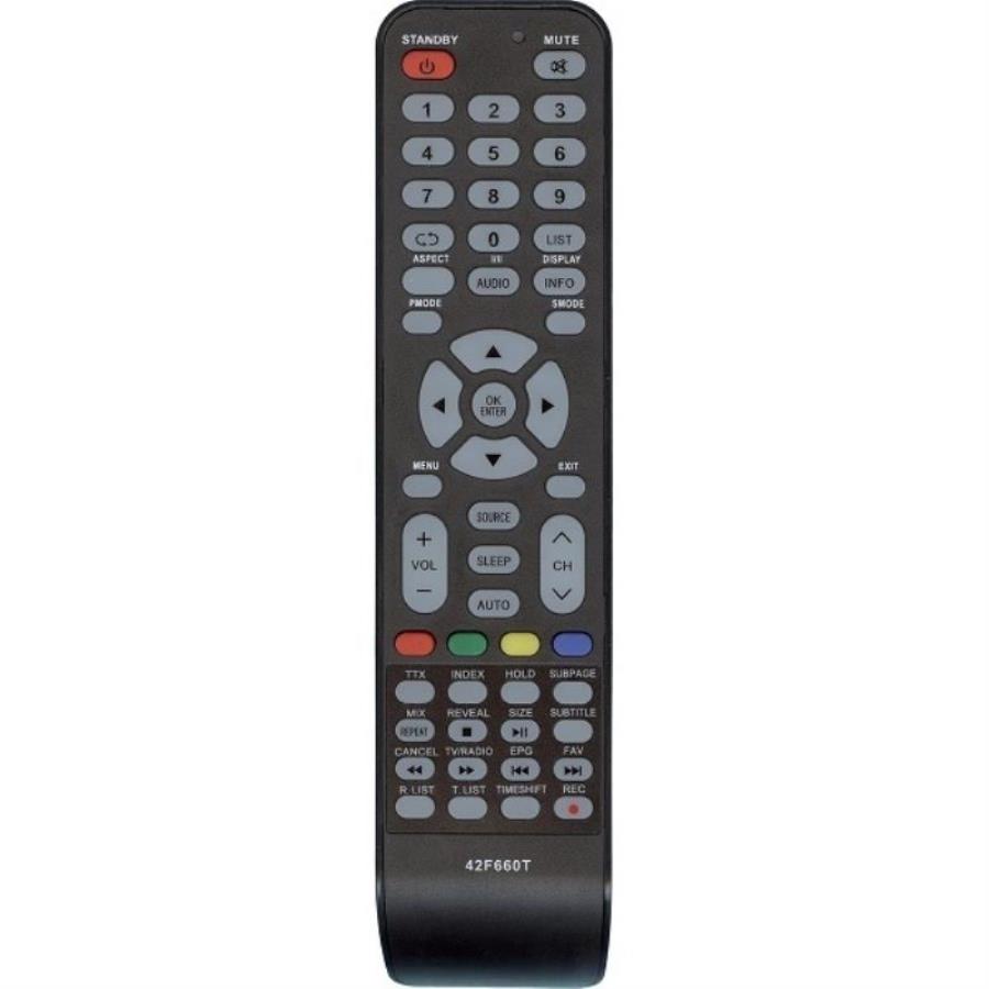 картинка Huayu 42F660T (20816) пульт дистанционного управления (ПДУ) для телевизора от магазина Интерком-НН