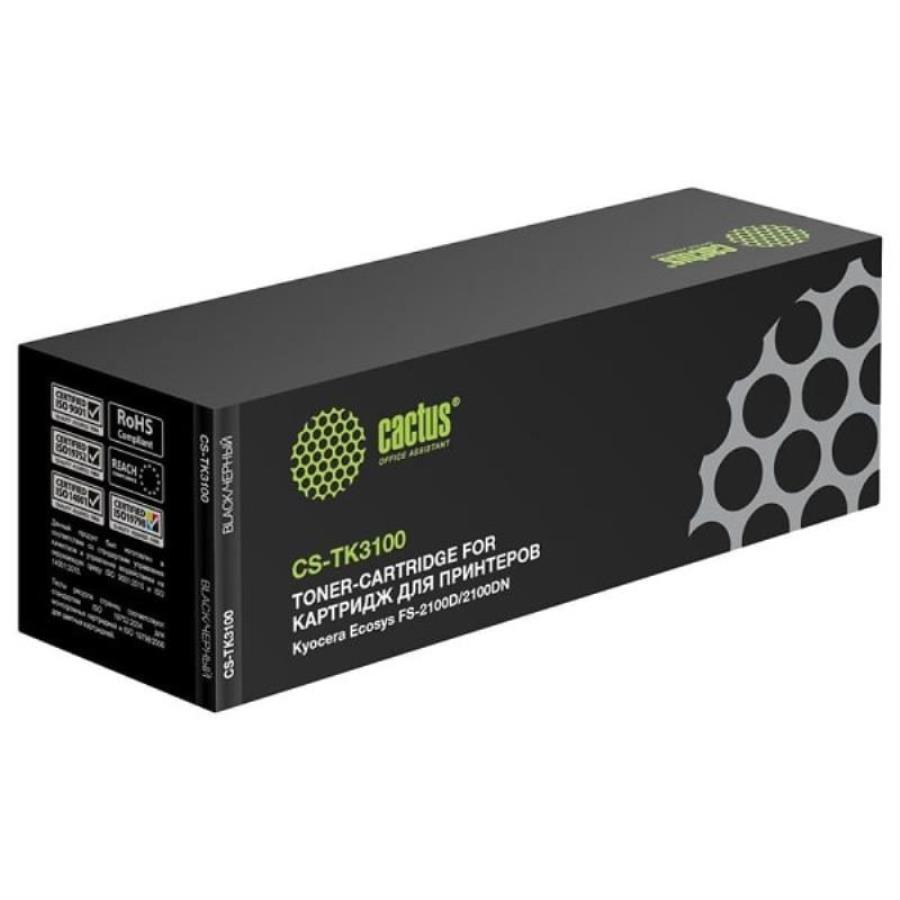 картинка Картридж CACTUS CS-TK3100  для принтеров Kyocera Ecosys FS-2100D/2100DN от магазина Интерком-НН