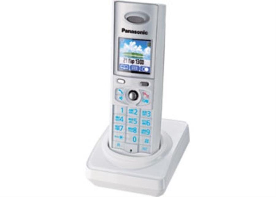 картинка Panasonic KX-TGA820RUW - Дополнительная трубка DECT (радиотелефон) , цвет: белый  от магазина Интерком-НН