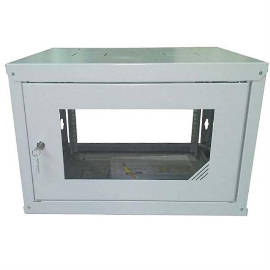 картинка Шкаф настенный 6U серия NOP2 (600х450х357), разборный, серый Netko от магазина Интерком-НН