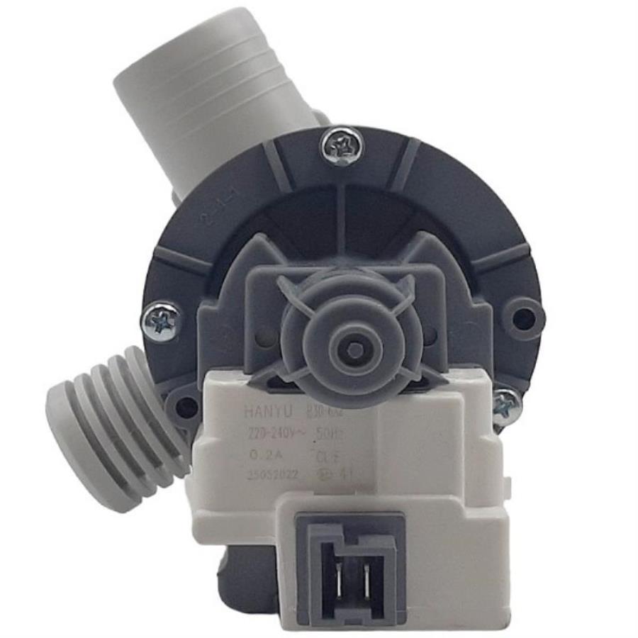 картинка Hanyu 908092000905 сливной насос (помпа) 30Вт, 0.2A в сборе с улиткой для стиральных машин Атлант от магазина Интерком-НН